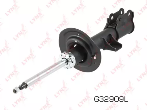 Shock absorber strut gas, left, front