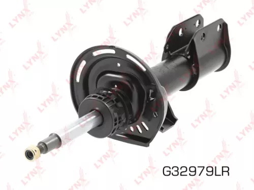 LYNXAUTO Shock absorber strut, gas, front (G32979LR)