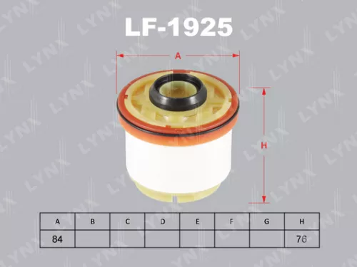 LYNXAUTO Fuel filter (LF-1925)