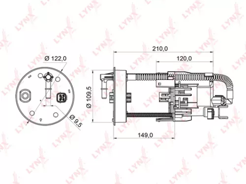 Fuel filter, in-tank