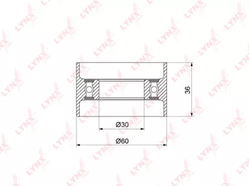 Tension pulley, timing belt