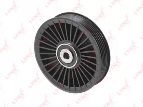 LYNXAUTO Deflection/Guide pulley, poly v-belt (PB-7077)